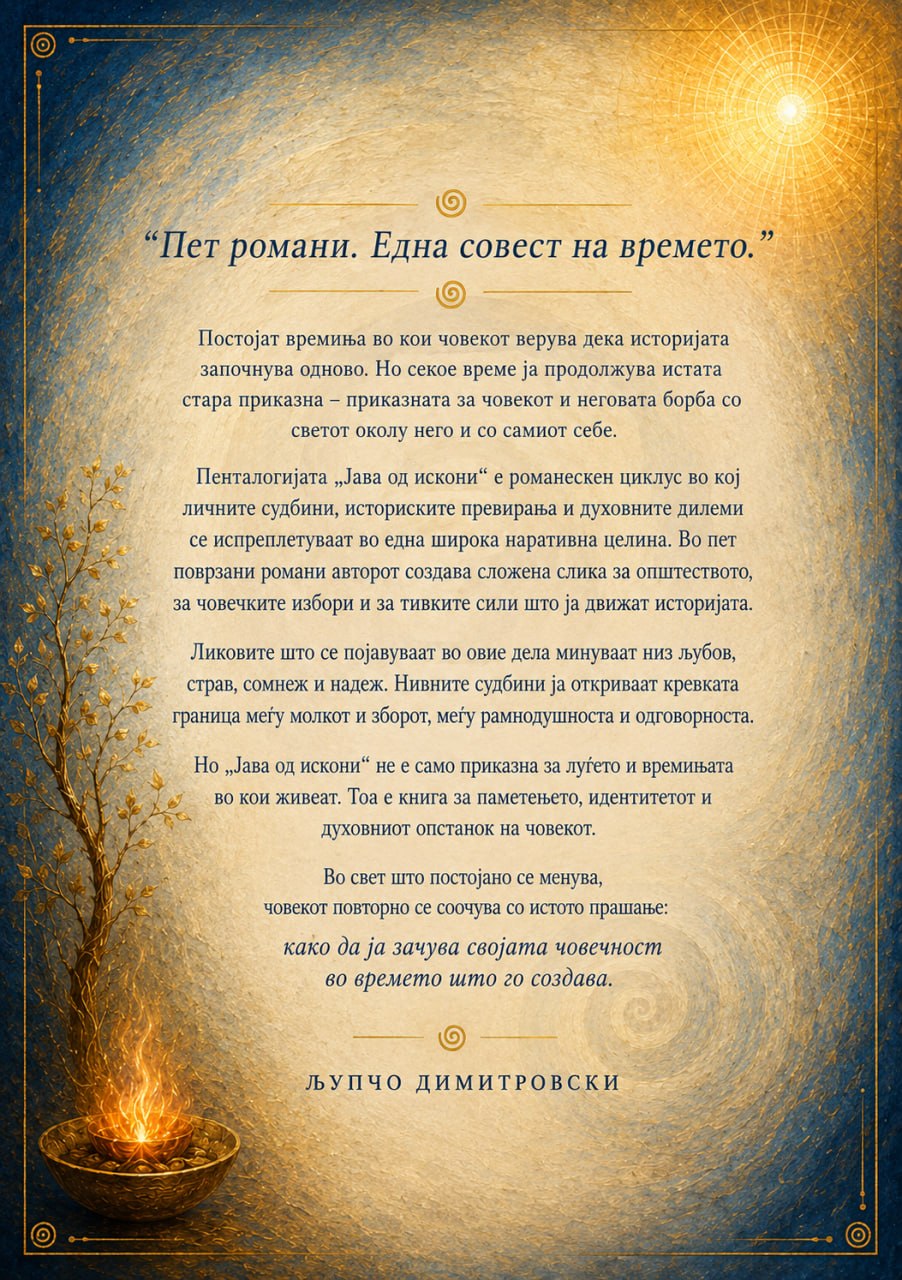 Задна корица: Меѓу молк и тишина
